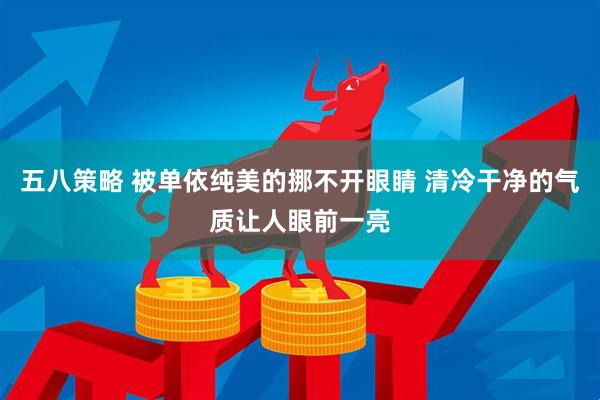 五八策略 被单依纯美的挪不开眼睛 清冷干净的气质让人眼前一亮
